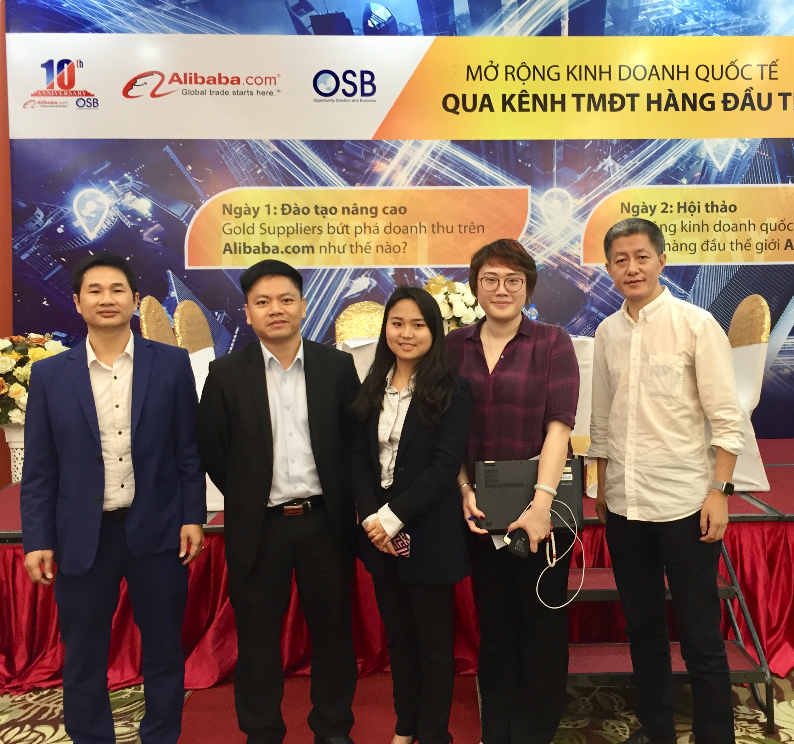 Alibaba and OSB successfully organized series of events in Hanoi